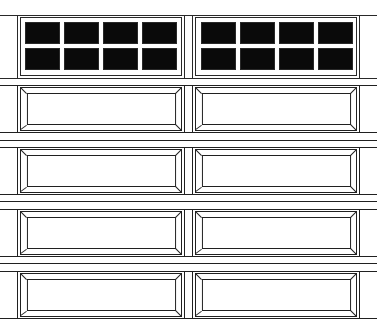 Stockton, Narrow 5 Section, 2 Panel