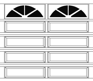 Sherwood, Narrow 5 Section, 2 Panel