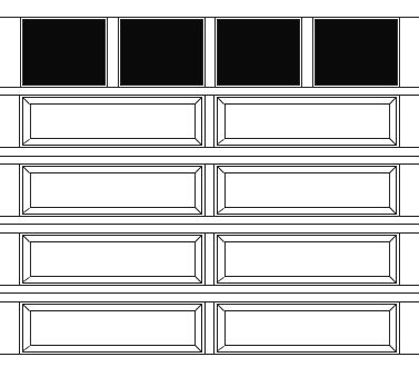 Plain Lite Narrow(2) 5 Section 2 Panel