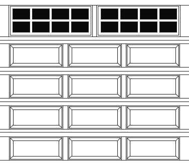 Stockton, Narrow 5 Section, 3 Panel