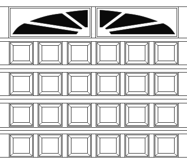 Williamburg, Narrow 5 Section, 6 Panel