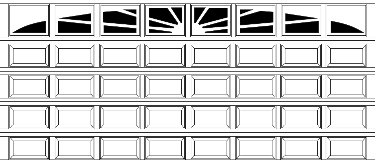 Williamburg Wide(2) 5 Section 8 Panel